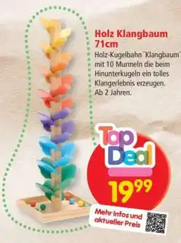 Interspar Holz Klangbaum 71cm Angebot