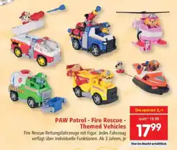 Interspar PAW Patrol - Fire Rescue - Themed Vehicles Angebot