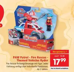 Interspar PAW Patrol - Fire Rescue - Themed Vehicles Ryder Angebot