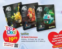 Interspar 4D Build Pokémon Angebot