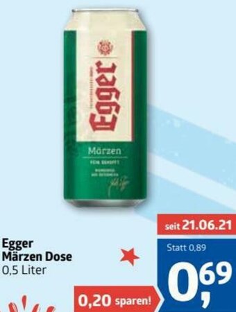 ADEG Egger Märzen 0,5 Liter Angebot
