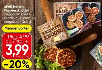 Spar SPAR Hütten Kaspressknödel Angebot