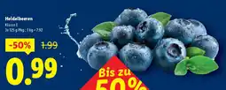 Lidl Heidelbeeren Klasse I Angebot
