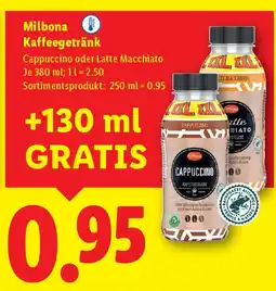 Lidl Milbona Kaffeegetränk Angebot