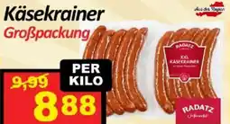 Wurstico Käsekrainer Angebot