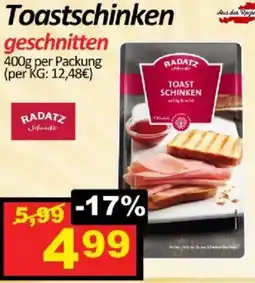 Wurstico Toastschinken Angebot