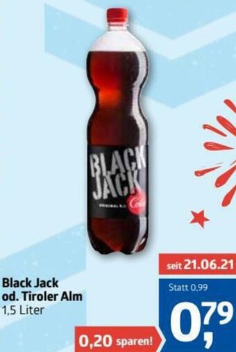 ADEG Black Jack Od. Tiroler Alm 1,5 Liter Angebot