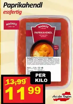 Wurstico Paprikahendl Angebot