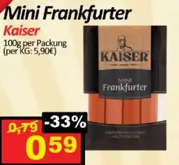 Wurstico Mini Frankfurter Angebot