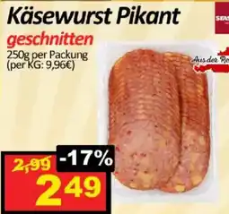 Wurstico Käsewurst Pikant Angebot