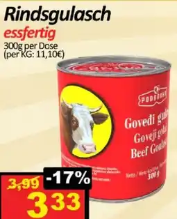 Wurstico Rindsgulasch Angebot