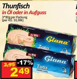 Wurstico Thunfisch Angebot