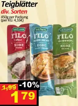 Wurstico Teigblätter Angebot