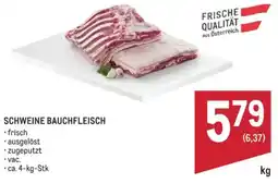 Metro Schweine bauchfleisch Angebot
