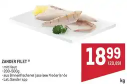 Metro Zander filet Angebot
