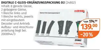 Müller Digitale c-gleis-ergänzungspackung d2 Angebot