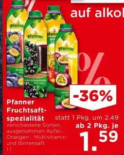 Unimarkt Pfanner Fruchtsaft-spezialität Angebot