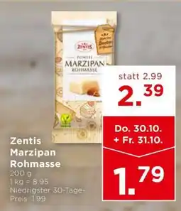 Unimarkt Zentis Marzipan Rohmasse Angebot