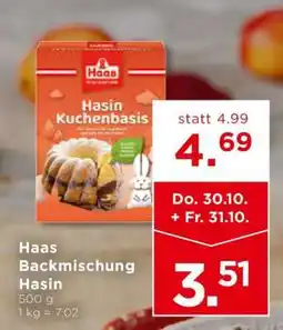 Unimarkt Haas Backmischung Hasin Angebot