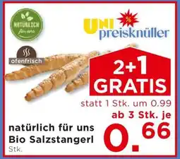 Unimarkt Bio-Salzstangerl Angebot
