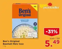Unimarkt Ben's Original Basmati Reis lose Angebot