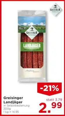 Unimarkt Greisinger Landjäger Angebot