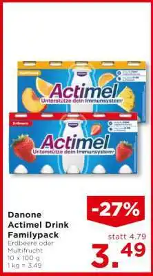 Unimarkt Danone Actimel Drink Familypack Angebot