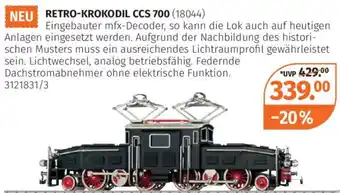 Müller Retro-krokodil ccs 700 Angebot