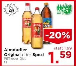 Unimarkt Almdudler Original oder Spezi Angebot
