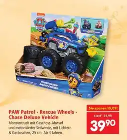 Interspar PAW Patrol - Rescue Wheels - Chase Deluxe Vehicle Angebot