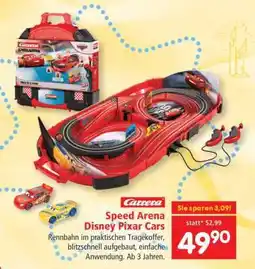 Interspar Speed Arena Disney Pixar Cars Angebot