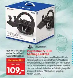 Interspar PlayStation 5 HORI Gaming-Lenkrad Angebot