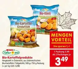 Interspar Bio-Kartoffelprodukte Angebot