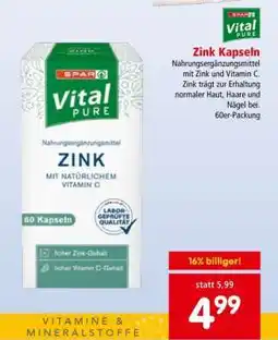 Interspar Zink Kapseln Angebot