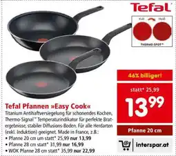 Interspar Tefal Pfannen Easy Cook Angebot