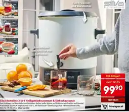 Interspar Silva Homeline 2-in-1 Heißgetränkeautomat & Einkochautomat Angebot