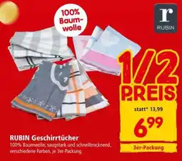 Interspar RUBIN Geschirrtücher Angebot