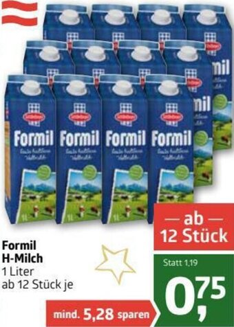 ADEG Formil H-Milch 1 Liter Angebot