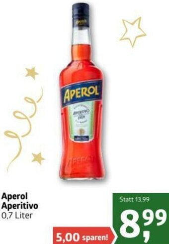 ADEG Aperol Aperitivo 0,7 Liter Angebot