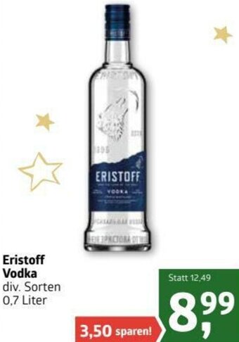 ADEG Eristoff Vodka 0,7 Liter Angebot