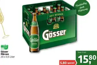 ADEG Gösser Märzen 20x0,5 Liter Angebot