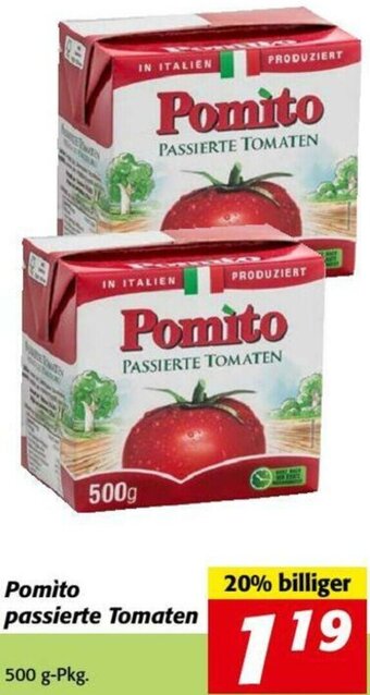 Nah&Frisch Pomito Passierte Tomaten 500g Angebot
