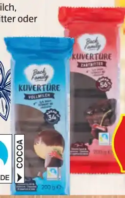 Hofer Back Family Kuvertüre Angebot