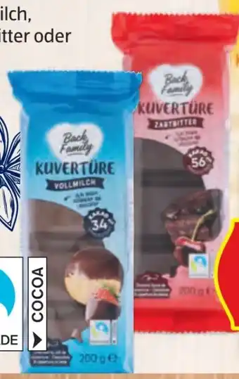 Hofer Back Family Kuvertüre Angebot