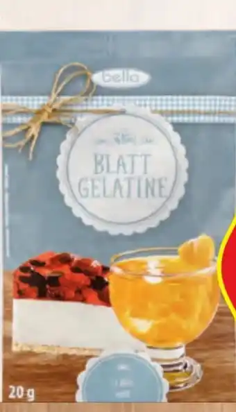Hofer Bella Blattgelatine Angebot