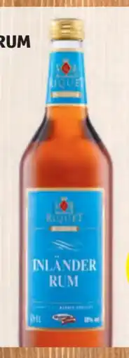 Hofer Riquet Inländer Rum Angebot