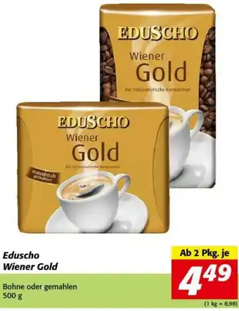 Nah&Frisch Eduscho Wiener Gold 500g Angebot