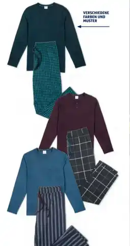 Hofer Up 2 Fashion Herren-Pyjama Angebot