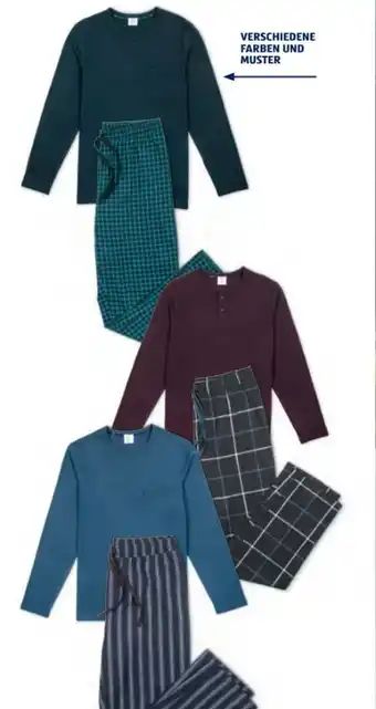 Hofer Up 2 Fashion Herren-Pyjama Angebot