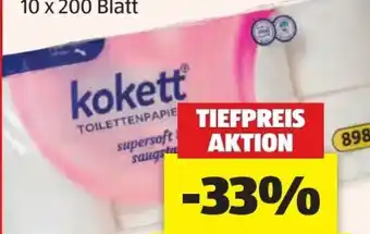 Kokett Toilettenpapier